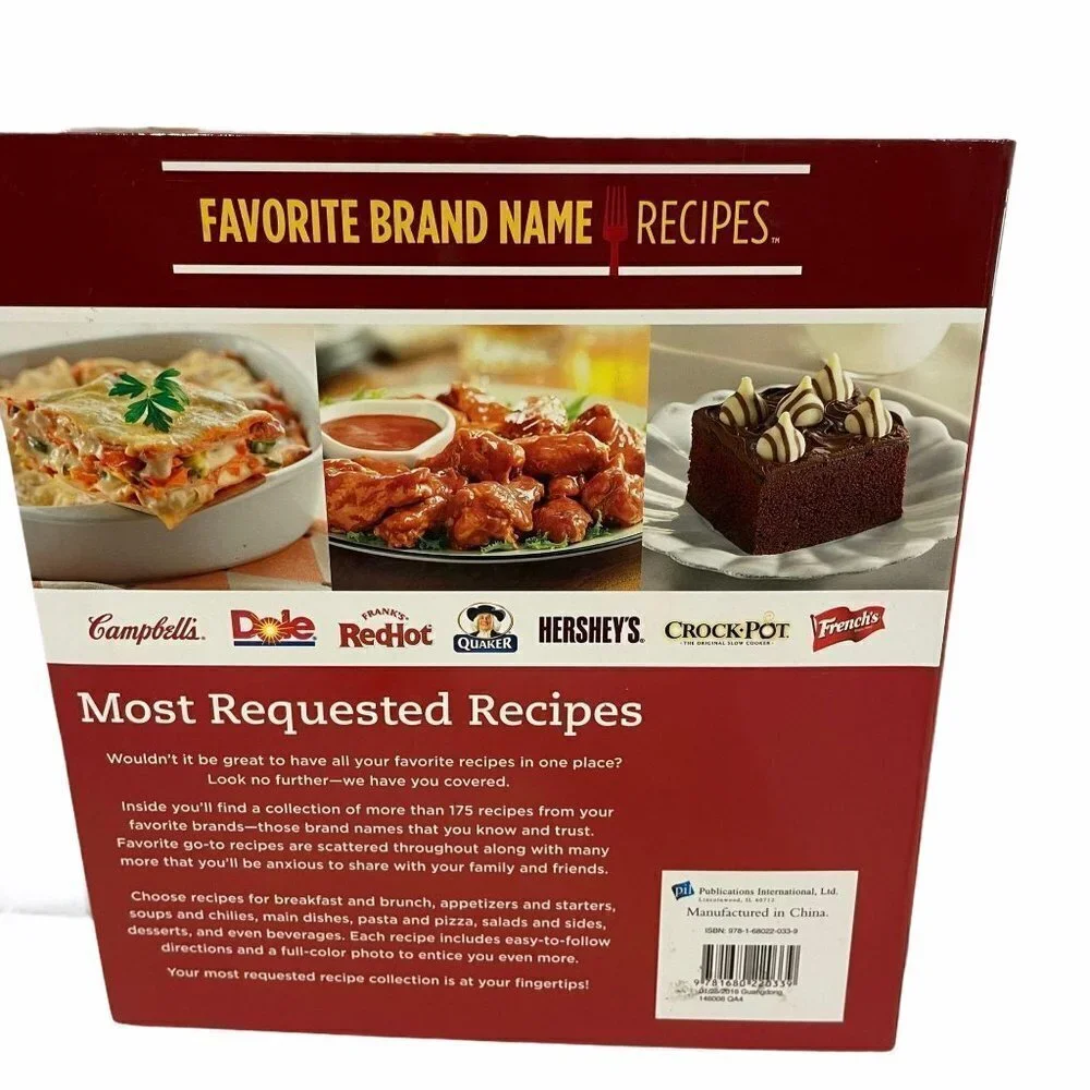 Favorite‎ Brand Name Recipes Most Requested Recipes Cookbook Hardcover